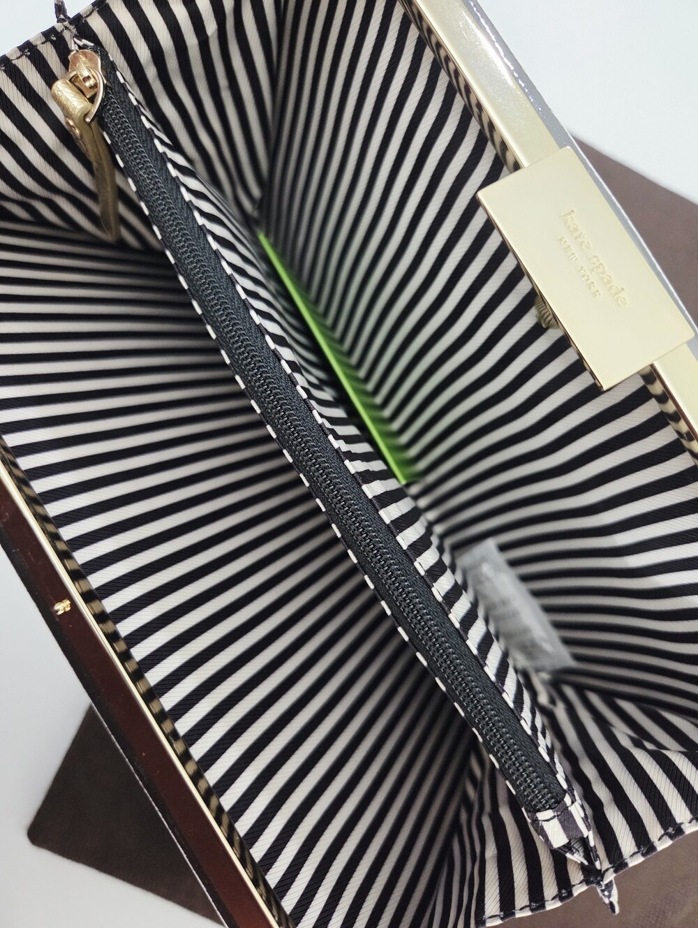 NEW KATE SPADE GREAT EXPECTATIONS BOOK CLUTCH BAG - Picture 9 of 12